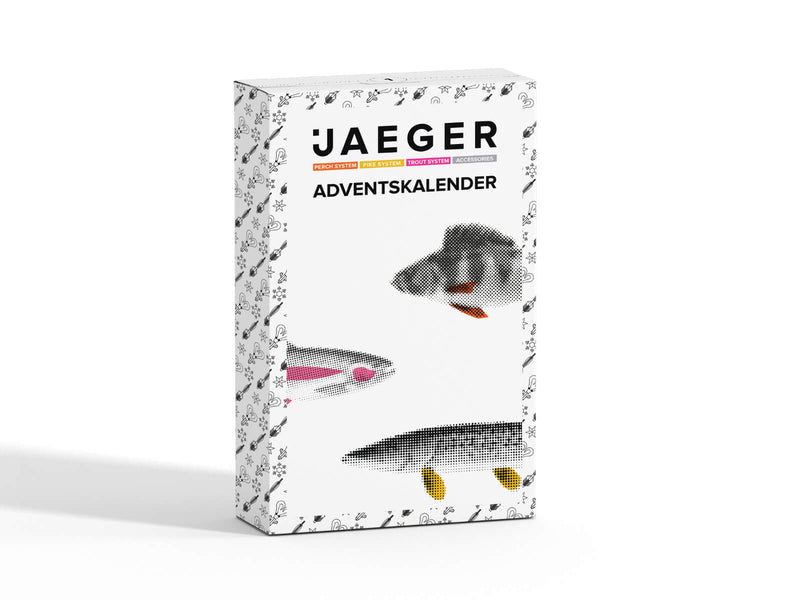 angel raubfisch adventskalender 2024 JAEGER Fishing Türchen 1