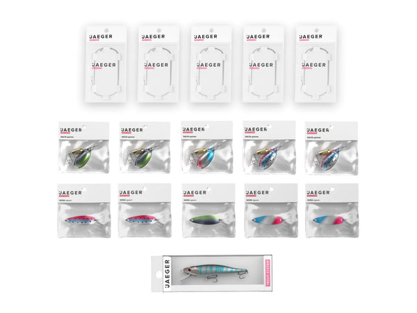 TROUT GO KIT - Refill Köder & Rigs