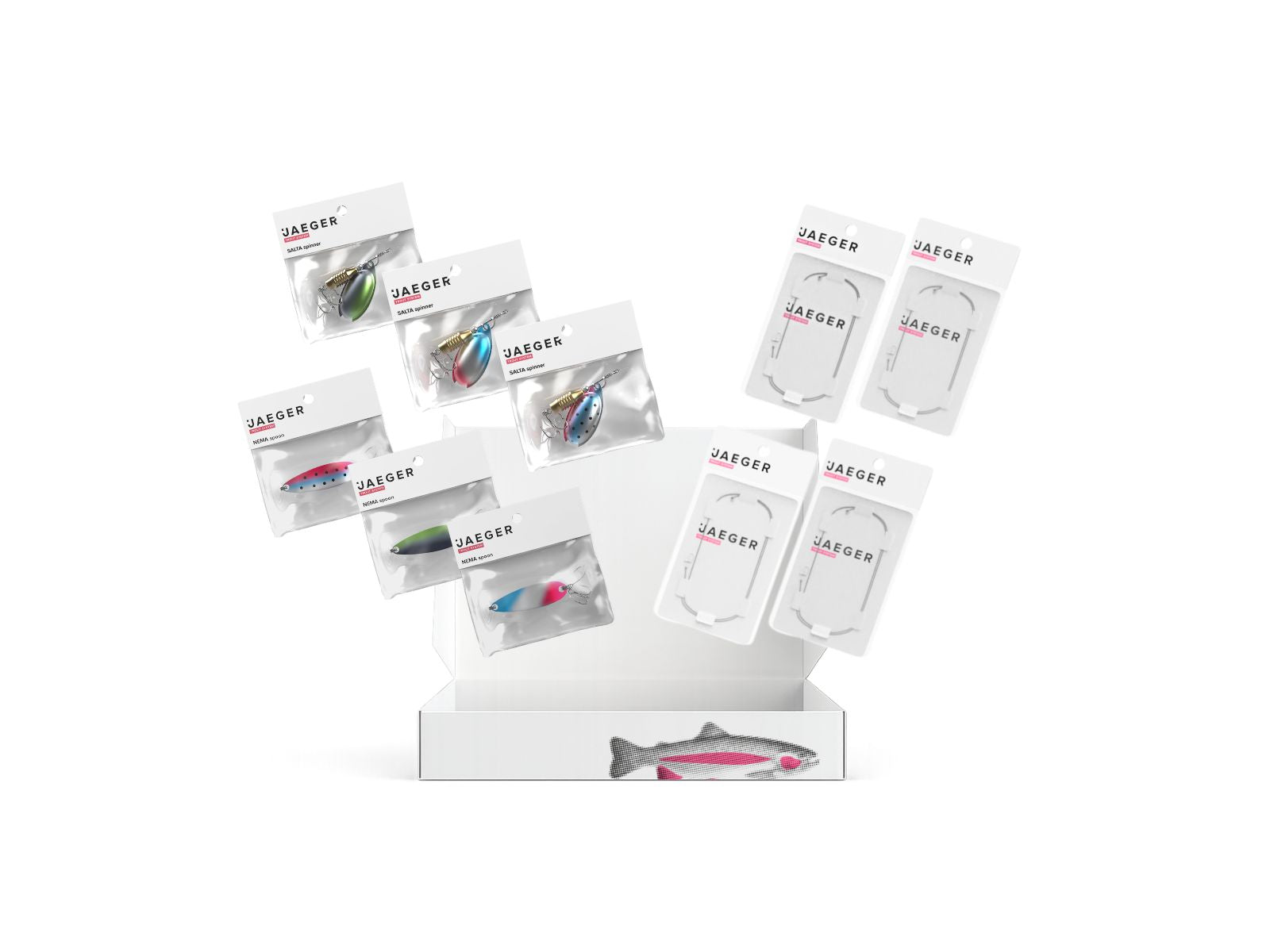 FORELLEN BOX - Köder & Rigs